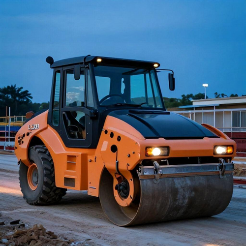 Aluguel de Rolo Compactador na Construção Civil: Como Reduzir Custos e Melhorar a Eficiência