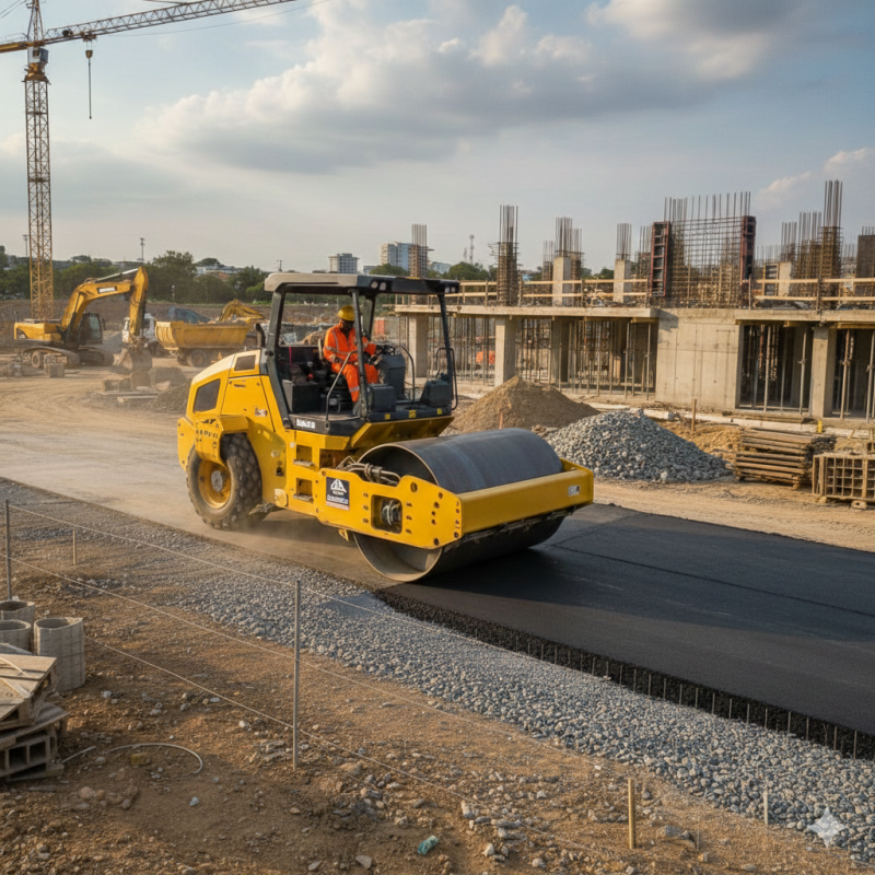 Aluguel de Rolo Compactador na Construção Civil: Como Reduzir Custos e Melhorar a Eficiência